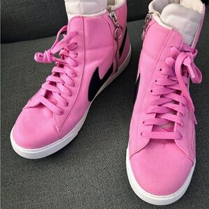 Nike Blazer Mid Rebel Psychic Pink Sneakers Size 8.5